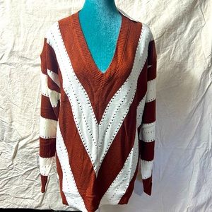 V-neck sweater. Xlarge